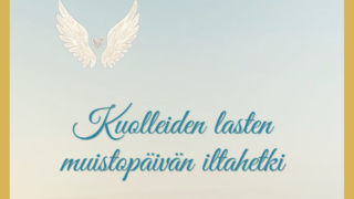 Kuolleiden lasten muistopäivän iltahetki