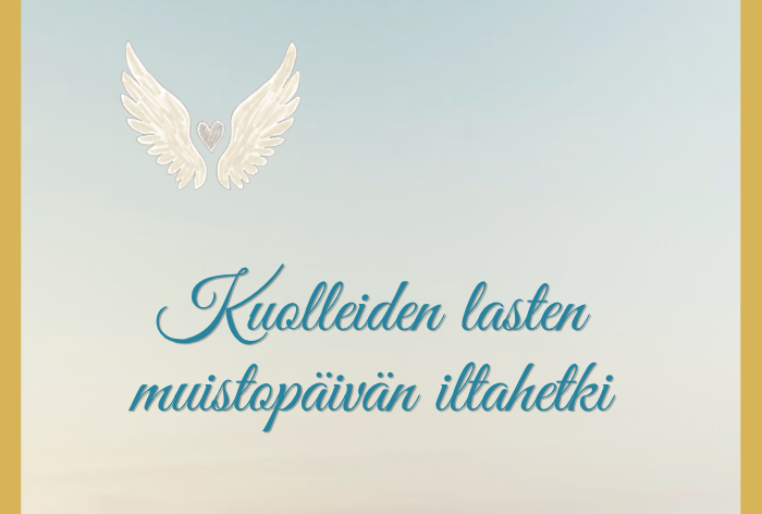 Kuolleiden lasten muistopäivän iltahetki