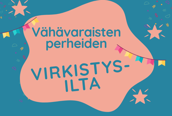 kuvassa lukee vähävaraisten perheiden virkistysilta